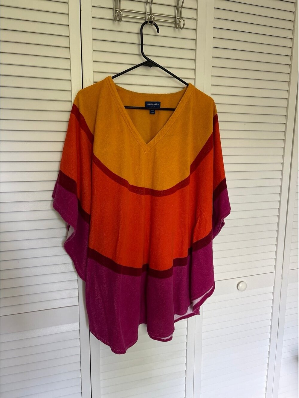 marimekko for target terry cloth poncho S/M